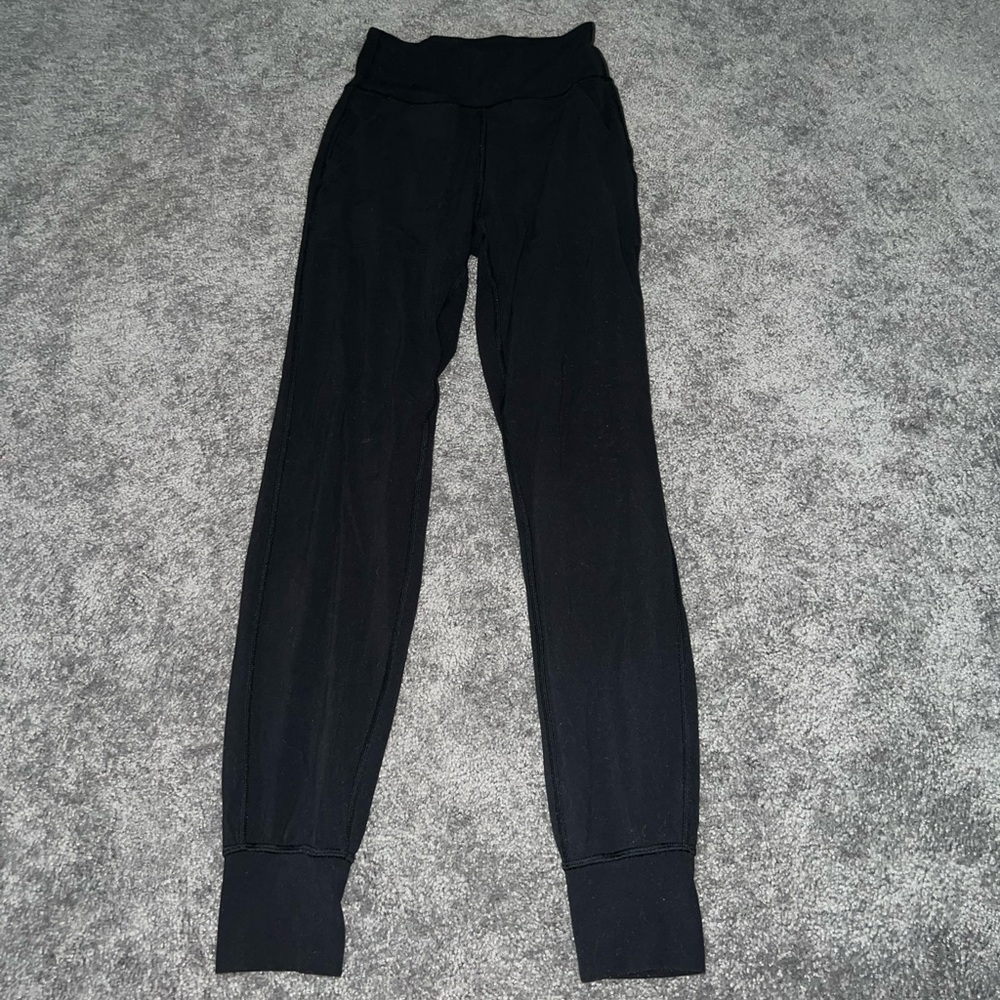 Black lululemon align joggers